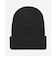 ニキータ（NIKITA）帽子 ラベルビーニー NSHW252100-BLK