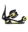 ナイデッカー（NIDECKER）ジュニア スノーボードビンディング 25 MAGIC BLACK
