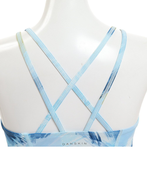 ダンスキン（DANSKIN）ストレッチキャミソール 青 ブルー S-Lサイズ