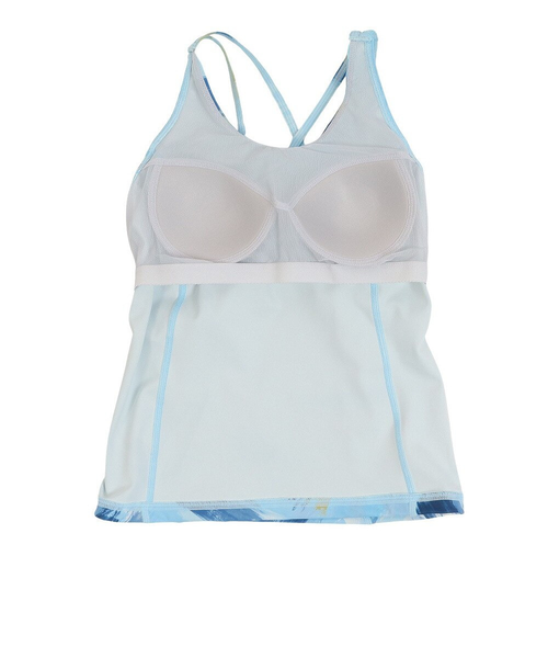 ダンスキン（DANSKIN）ストレッチキャミソール 青 ブルー S-Lサイズ