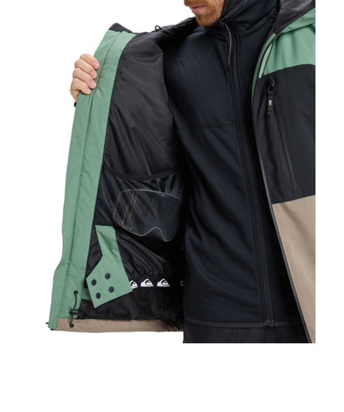 クイックシルバー（Quiksilver）SYCAMORE BLOCK 20K スノージャケット
