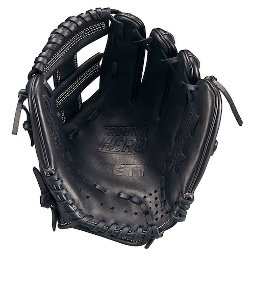 少年用軟式　キャッチャーグローブ 黒 ゼット（ZETT）少年軟式用グラブ オールラウンド用 野球グローブ