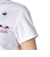 ルコックスポルティフ（lecoqsportif）テニスウェア トリコロール プリント ゲームシャツ LN4FHT90L WH00