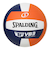 スポルディング（SPALDING）バレーボール 4号球 VB3 オレンジ×ホワイト×ネイビー 72-417J
