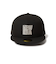 ニューエラ（NEW ERA）帽子 キャップ  59FIFTY ラインストーンバッジ ニューエラロゴ 黒 ブラック SS-Lサイズ 14668129
