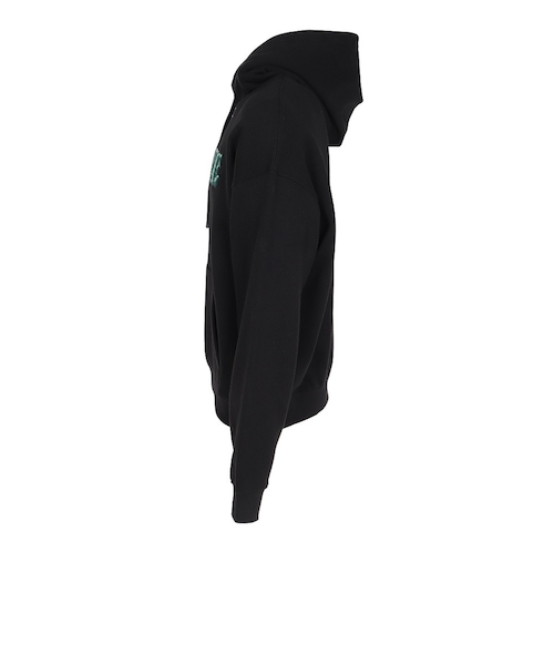 ラコステ（LACOSTE）シャギーブランドネームロゴ スウェットフーディー