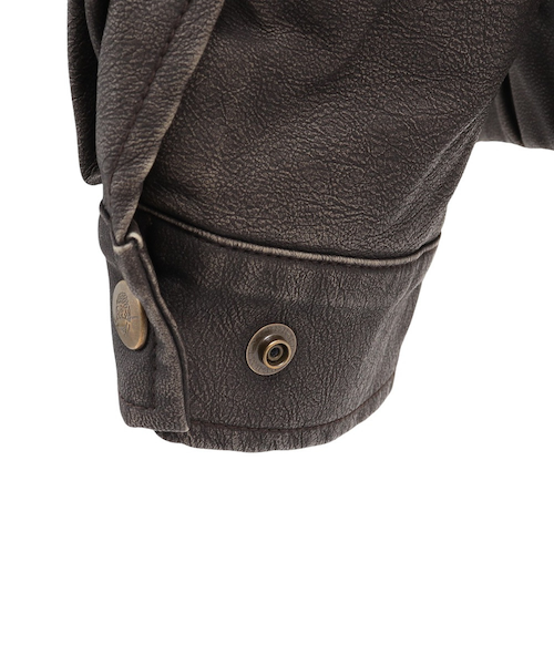 ベンデイビス（BEN DAVIS）エリボア フェイクレザージャケット