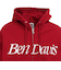 ベンデイビス（BEN DAVIS）ロゴジップパーカー 25780063-RED