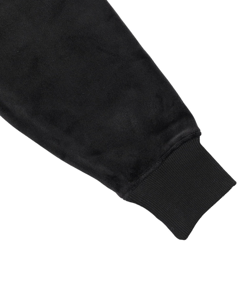 IPD(IPD)ベロア ハーフジップ フリースシャツ IPDHZSH-1015-BLK(Men’s) ベロア ハーフジップ フリースシャツ IPDHZSH-1015-BLK｜スーパー