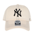 フォーティーセブン（47）帽子 キャップ クリーンナップ ニューヨーク・ヤンキース Contrast Stitch ベージュ 14858224