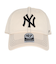 フォーティーセブン（47）帽子 キャップ クリーンナップ ニューヨーク・ヤンキース Contrast Stitch ベージュ 14858224