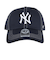 フォーティーセブン（47）帽子 キャップ クリーンナップ ニューヨーク・ヤンキース Contrast Stitch 紺 ネイビー 14858223