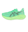 アシックス（ASICS）ランニングシューズ ジョギングシューズ ノヴァブラスト 5 グリーン ブラック 1012B991.300