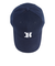 ハーレー（HURLEY）帽子 6パネル H ロゴキャップ 紺 ネイビー MHW2312045-NVY