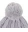 帽子 ケーブルニット帽 ST25FB0081 LGRY