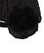 ジュニア 耳付き ポンポン ニット帽 ST25FB0083 BLK