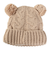 ジュニア クマ耳 ニット帽 ST25FB0084 BEG