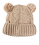ジュニア クマ耳 ニット帽 ST25FB0084 BEG