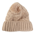 ジュニア クマ耳 ニット帽 ST25FB0084 BEG