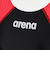 アリーナ（ARENA）競泳水着 水泳 アクアレーシング 黒×赤 S-3Lサイズ WA承認モデル AS6SRC50L BKRD レース 公式大会