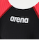 アリーナ（ARENA）競泳水着 水泳 アクアレーシング 黒×赤 S-3Lサイズ WA承認モデル AS6SRC50L BKRD レース 公式大会