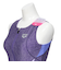 アリーナ（ARENA）水着 レディース フィットネスセパレート 上下セット カバーバック 紫×黒 M-3Lサイズ AS5SWF41L PPBK