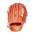 ウイルソン（Wilson）硬式用グラブ ユーティリ用 野球グローブ 一般 DUAL DU型 Tオレンジ WBW102943