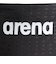 アリーナ（ARENA）フィットネス水着 メンズ 水泳 アクアエクサ フィットネス スパッツ ハーフレッグ 黒×白 S-3Lサイズ LAR-4300 BKWT
