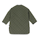 キルトダウン カラーレスコート GY-A0056 NYM DULL OLIVE