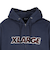 エクストララージ（XLARGE）スタンダード ロゴ ジップフーディ スウェットシャツ 101254012012-NAVY