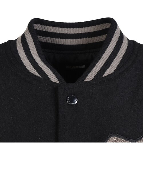 エクストララージ（XLARGE）VARSITY ジャケット 101254021004-BLACK