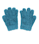ジュニア 5本指 ニット グローブ GKFG TEAL