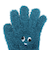 ジュニア 5本指 ニット グローブ GKFG TEAL