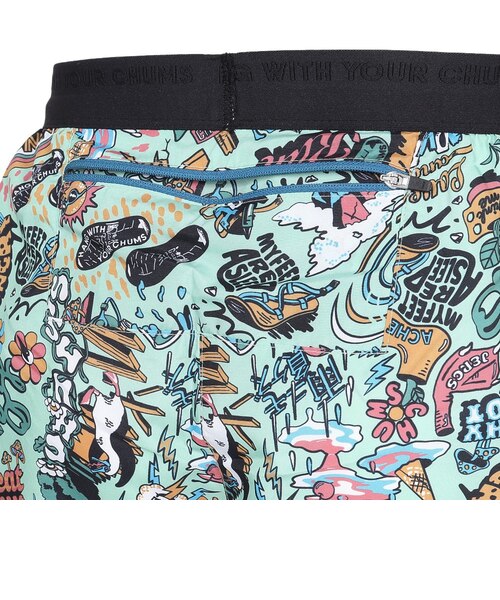 【新品】 CHUMS チャムス ランニング ショートパンツ マルチポケット チャムス（CHUMS）ランニング ショーツ 7インチ CH03-1393-Z382