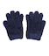 ジュニア 5本指 ニット グローブ GKFG NAVY