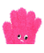 ジュニア 5本指 ニット グローブ GKFG NEON PINK