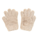 ジュニア 5本指 ニット グローブ FINGER GKFG CAMEL