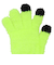 5本指 ニット グローブ GFGT NEON YELLOW