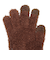 5本指 ニット グローブ GFGT BROWN