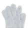 ジュニア 5本指 ニット グローブ GKFG GREY