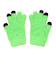 5本指 ニット グローブ GFGT NEON GREEN