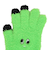 5本指 ニット グローブ GFGT NEON GREEN