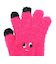5本指 ニット グローブ GFGT NEON PINK