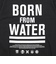 ハーレー（HURLEY）スウェット BORN FROM WATER クルー MCFL252014-BLK