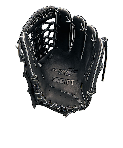 軟式野球グローブ 黒と白 日本ハムファイターズ 公式グッズ] 軟式野球用グローブ (高学年-大人用