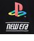 ニューエラ（NEW ERA）オーバーサイズド コットン 長袖Tシャツ プレイステーション ファミリーマーク ロゴ 14693221