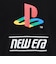 ニューエラ（NEW ERA）オーバーサイズド コットン 長袖Tシャツ プレイステーション ファミリーマーク ロゴ 14693221