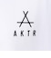 アクター（AKTR）バスケットボールウェア TRILINE ルーズフィット T/C Tシャツ 225-004005 WH