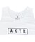 アクター（AKTR）バスケットボールウェア ロゴ タンクトップ 525-003001 WH