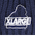 エクストララージ（XLARGE）帽子 SLANTED OG リブ ニットキャップ 101254051002-NAVY